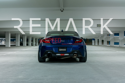 Picture of Remark R1-Spec Single Exit Burnt Tip Catback Exhaust - 2022+ BRZ/GR86