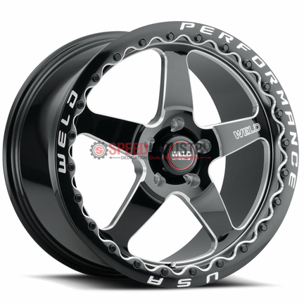 Picture of Weld 17x10 VENTURA BEADLOCK Drag REAR Wheels For Toyota MKV Supra GR