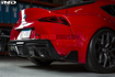 Picture of IND MATTE BLACK EXHAUST TIP SET - 2020+ GR Supra