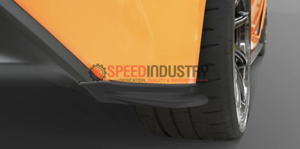 Picture of TOMS REAR SIDE FIN MATTE BLACK FOR TOYOTA GR86 ZN8