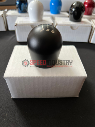 Picture of BilletWorkz Matte Black 6SPD Short Teardrop Shift Knob BRZ/FRS/86/GR86