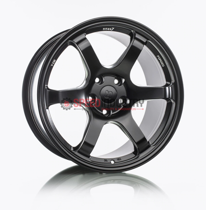 Picture of Titan 7 T-D6e - 18x9 +47 5x100 - Machine Black - GR86/BRZ