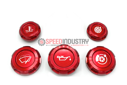 Picture of BilletWorkz Engine Bay Caps - Zero Series - 2013-2020 BRZ/FR-S/86, 2022+ BRZ/GR86