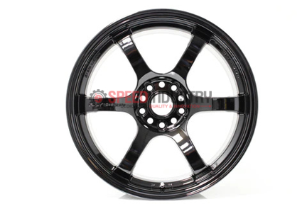 Picture of Gram Lights 57DR - 18x8.5 +37 5x100 - Glossy Black