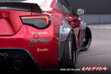 Picture of Valenti Jewel Ultra LED Tail Lamps - Light Smoke/Black Chrome