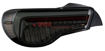Picture of Valenti Jewel Ultra LED Tail Lamps - Light Smoke/Black Chrome