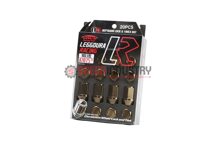 Picture of Project Kics Leggdura Racing 12x1.25 Lug Nuts - Bronze