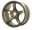 Picture of Gram Lights 57CR - 17x9 +38 5x100 - Almite Gold