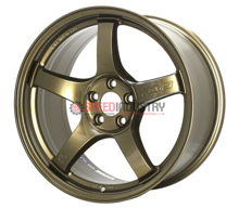 Picture of Gram Lights 57CR - 17x9 +38 5x100 - Almite Gold