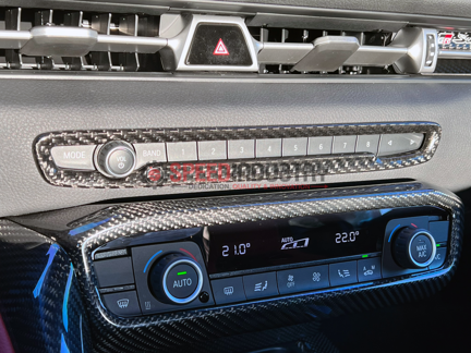 Picture of Rexpeed Dry Carbon Central Volume Switch Panel Trim Cover  Supra GR 2020+