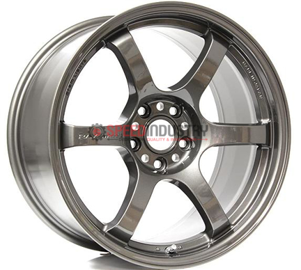 Picture of Gram Lights 57DR - 18x9.5+22 5x114.3 - HS Gunmetallic - Set of Four