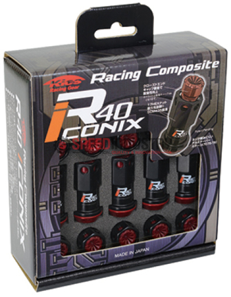 Picture of Project Kics R40 Iconix 14x1.50 Lug Nuts w/ Locks, Capless Lug Nuts