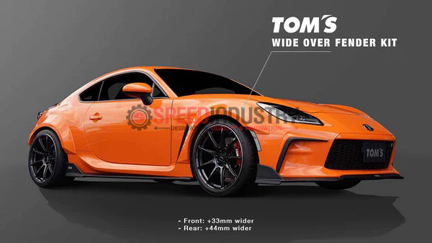 Picture of TOMS Wide Body Over Fender - 2022+ Toyota GR86