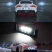 Picture of LED WERKS License Plate Lamp w/ Black Reflector - 2020+ GR Supra