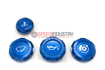 Picture of BilletWorkz Engine Bay Caps - Zero Series - 2013-2020 BRZ/FR-S/86, 2022+ BRZ/GR86