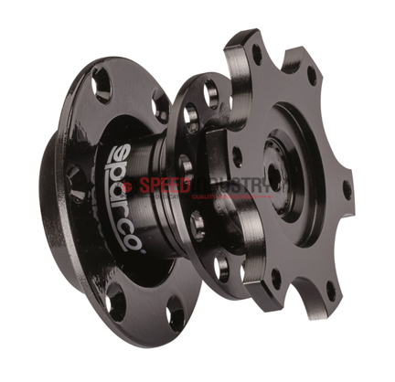 Picture of Sparco Black Steering Wheel Quick Release
