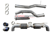 Picture of Injen SES Cat-Back Exhaust w/ Burnt Tips - 2020+ GR Supra 3.0