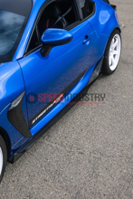 Picture of Street Hunter Carbon Fiber Side Skirt Extensions - 2022+ BRZ/GR86