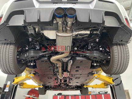 Picture of MBRP Dual Center-Exit Burnt End Tip Cat-Back Exhaust - 2023+ GR Corolla