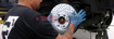 Picture of R1 Concepts GEO-Carbon Drilled and Slotted Front Brake Rotors - 2020+ GR Supra 3.0