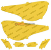 Picture of Yellow Headlight Covers - 2017-2020 Toyota 86