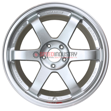 Picture of Volk TE37SL 18x10.5 5x114.3 +22 Diamond Silver