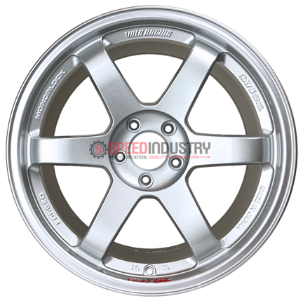 Picture of Volk TE37SL 18x10.5 5x114.3 +22 Diamond Silver