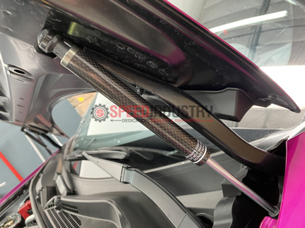 Picture of Rexpeed Carbon Fiber Hood Dampers - 2022+ BRZ/GR86
