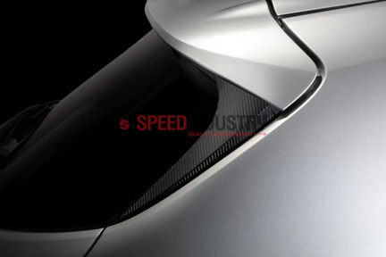 Picture of TOM'S Racing Carbon Sheet Trunk Roof Spoiler Side Panel - 2019+ Corolla Hatchback, 2023+ GR Corolla