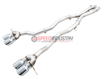 Picture of AWE Track Edition Catback Exhaust (Chrome Silver Tips) - 2021+ BMW G80 M3/G82 M4
