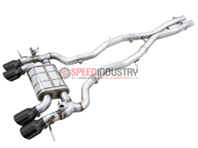 Picture of AWE SwitchPath™ Catback Exhaust (Black Tips) - 2021+ BMW G80 M3/G82 M4