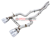 Picture of AWE Track Edition Catback Exhaust (Chrome Silver Tips) - 2015-2020 BMW F80 M3/F82 M4