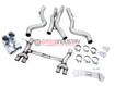 Picture of AWE Track Edition Catback Exhaust (Chrome Silver Tips) - 2015-2020 BMW F80 M3/F82 M4