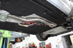 Picture of Active Autowerke Signature Exhaust with F-Brace (Matte Black Tips) - 2019-2021 BMW F87 M2 Competition