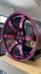 Picture of Gram Lights 57DR 18x9.5 +38 5x100 Sputter Red Wheel