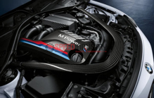 Picture of BMW M Performance S55 Carbon Fiber Engine Cover - 2015-2020 BMW F80 M3/F82 M4, 2019-2021 BMW F87 M2 Competition, CS
