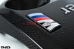 Picture of BMW M Performance S55 Carbon Fiber Engine Cover - 2015-2020 BMW F80 M3/F82 M4, 2019-2021 BMW F87 M2 Competition, CS