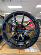 Picture of Versus VT125S - 18x9.5 +38 5x100 - Super Dark Gunmetal/MC/RAP - Set