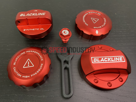 Picture of Blackline Performance 5-Piece Cap Set - 2023+ GR Corolla