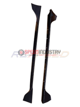 Picture of Rexpeed V1 Carbon Fiber Side Skirts Extensions - 2020+ GR Supra