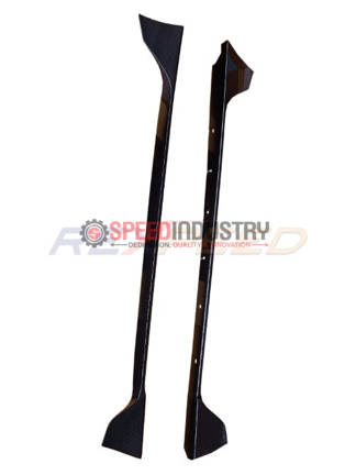 Picture of Rexpeed V1 Carbon Fiber Side Skirts Extensions - 2020+ GR Supra