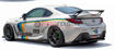 Picture of GReddy x Voltex CRFP Rear Wing (Side Mount) - 2022+ BRZ/GR86