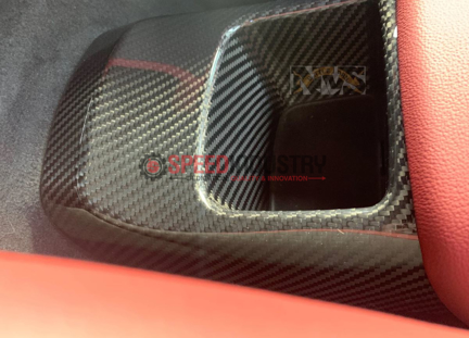 Picture of NVS Carbon Fiber Armrest Cubby - 2020+ GR Supra