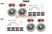Picture of TOM'S Racing Complete Brake Kit For 2013+ FRS/BRZ/86 - 2022+ BRZ/GR86
