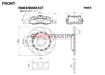 Picture of TOM'S Racing Complete Brake Kit For 2013+ FRS/BRZ/86 - 2022+ BRZ/GR86