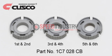 Picture of Cusco Reinforced Three-Piece Transmission Clutch Sync. Hub Set - 2023+ GR Corolla